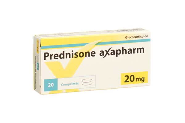 Prednison axapharm Tabl 20 mg 20 Stk