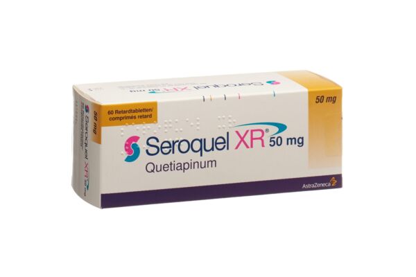 Seroquel XR cpr ret 50 mg 60 pce