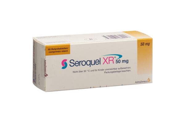 Seroquel XR cpr ret 50 mg 60 pce