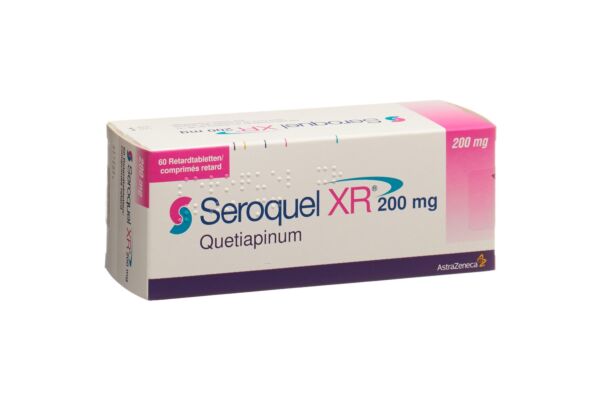 Seroquel XR cpr ret 200 mg 60 pce