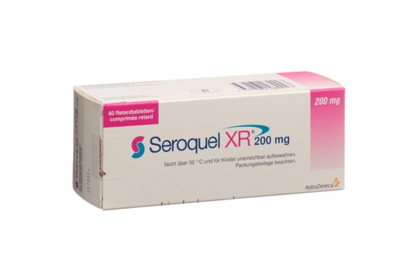 Seroquel XR cpr ret 200 mg 60 pce