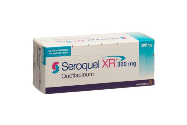 Seroquel XR cpr ret 300 mg 60 pce
