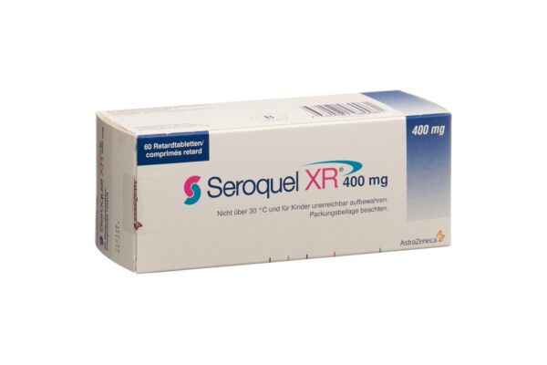 Seroquel XR cpr ret 400 mg 60 pce