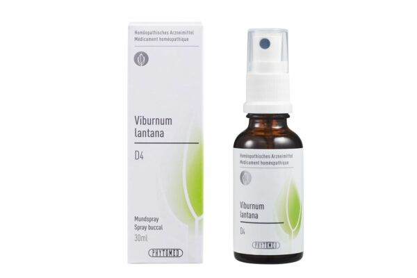 PHYTOMED GEMMO Viburnum lantana liq D 4 Spr 30 ml