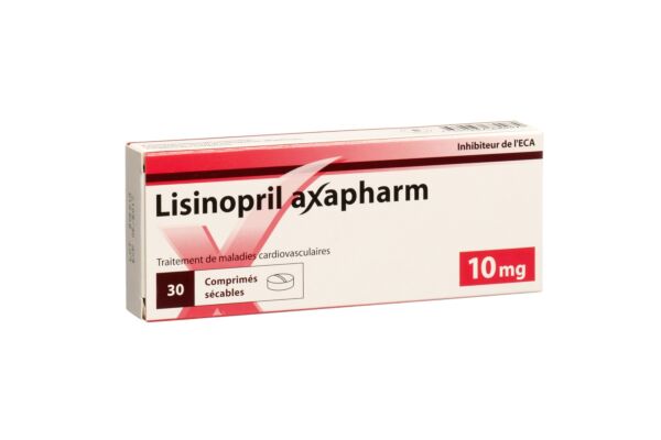 Lisinopril axapharm 10 mg 30 Stk