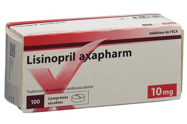 Lisinopril axapharm 10 mg 100 pce