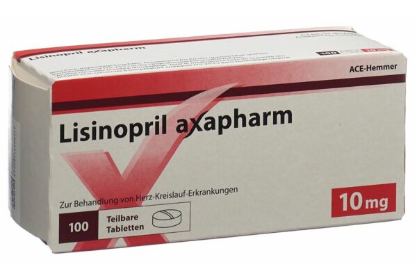 Lisinopril axapharm 10 mg 100 Stk