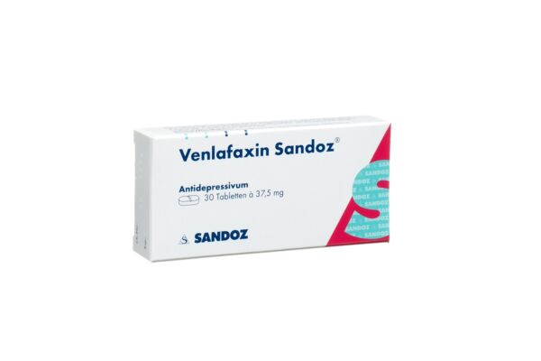 Venlafaxin Sandoz Tabl 37.5 mg 30 Stk