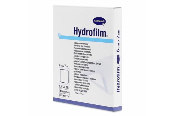 Hydrofilm Transparentverband 12x25cm steril 25 Stk