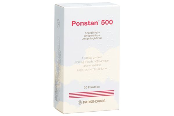 Ponstan cpr pell 500 mg 30 pce