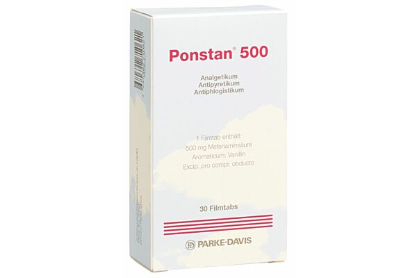 Ponstan Filmtabl 500 mg 30 Stk