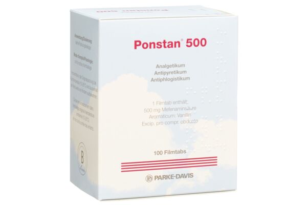 Ponstan Filmtabl 500 mg 100 Stk