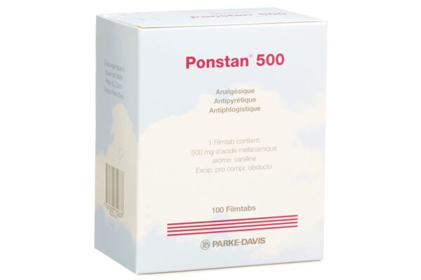 Ponstan cpr pell 500 mg 100 pce