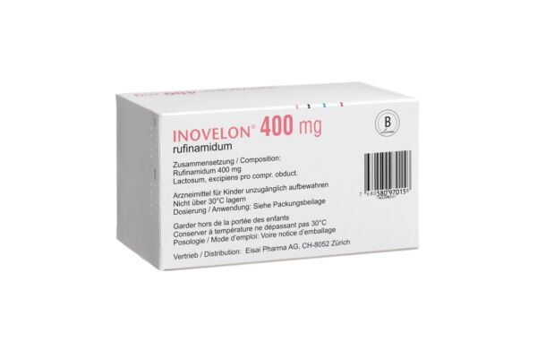 Inovelon Filmtabl 400 mg 100 Stk