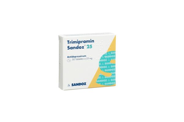 Trimipramin Sandoz Tabl 25 mg 50 Stk