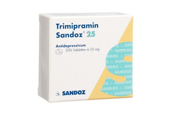Trimipramin Sandoz Tabl 25 mg 200 Stk