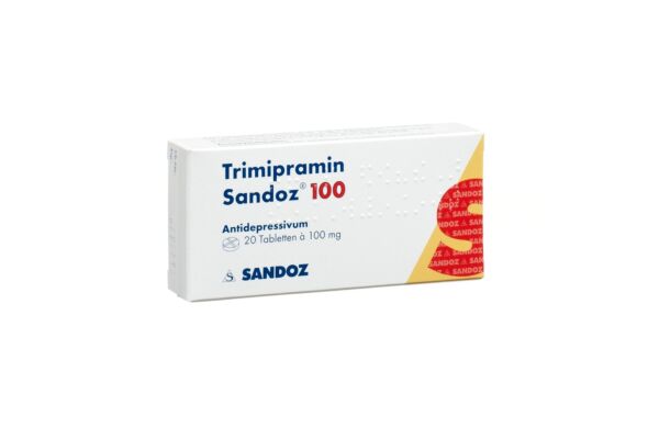 Trimipramin Sandoz Tabl 100 mg 20 Stk