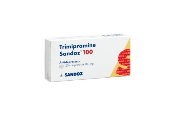Trimipramin Sandoz Tabl 100 mg 20 Stk