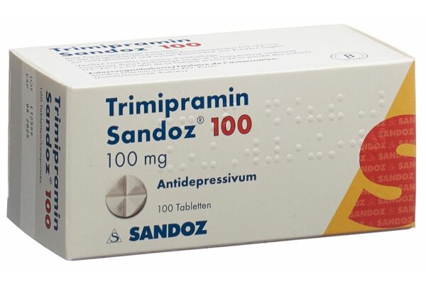 Trimipramin Sandoz Tabl 100 mg 100 Stk