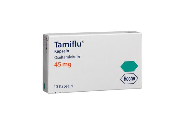 Tamiflu caps 45 mg 10 pce