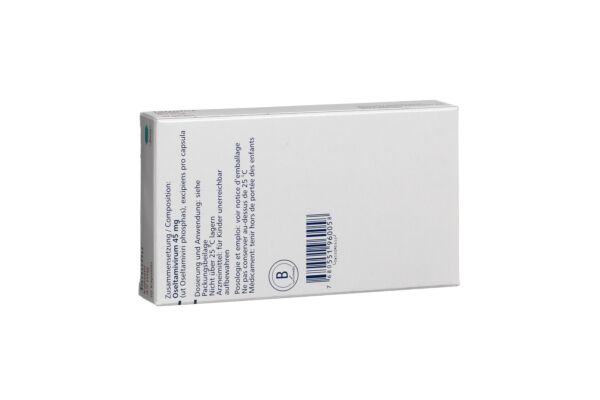 Tamiflu caps 45 mg 10 pce