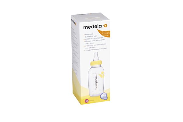 Medela Milchflasche 250ml mit Sauger M (4-6 Monate)