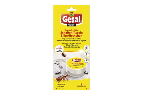 Gesal PROTECT Appât insectes nuisibles 2 pce
