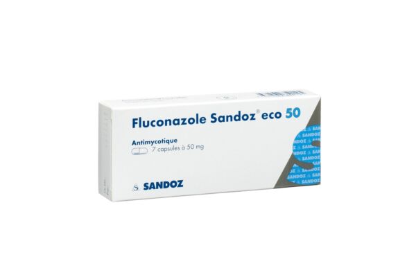 Fluconazole Sandoz eco caps 50 mg 7 pce