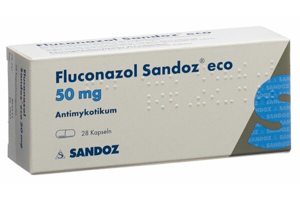Fluconazole Sandoz eco caps 50 mg 28 pce