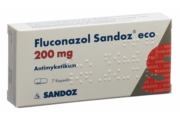 Fluconazole Sandoz eco caps 200 mg 7 pce