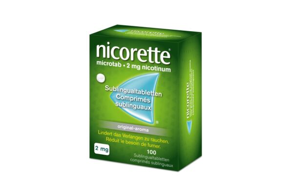 Nicorette Microtab Original Subling Tabl 2 mg 100 Stk
