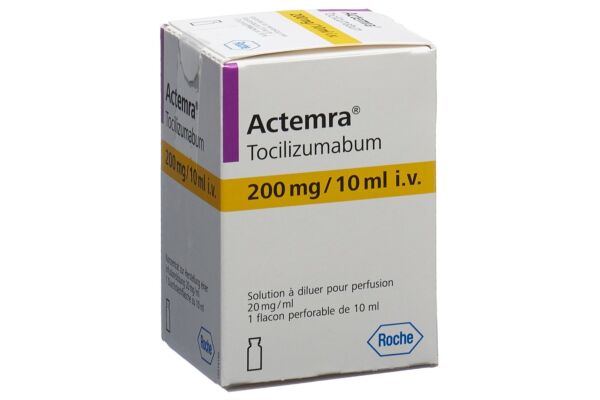 Actemra conc perf 200 mg/10ml flac 10 ml
