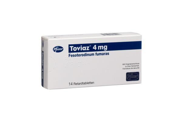 Toviaz Ret Tabl 4 mg 14 Stk