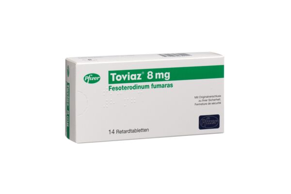 Toviaz Ret Tabl 8 mg 14 Stk