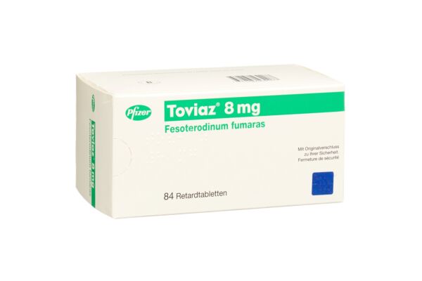 Toviaz Ret Tabl 8 mg 84 Stk