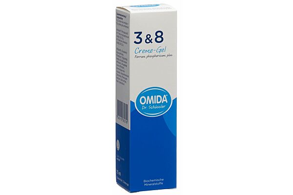 Omida Schüssler no3&8 ferrum phosphoricum plus crème-gel tb 75 ml
