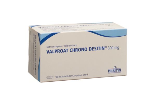 Valproat Chrono Desitin cpr ret 300 mg 100 pce