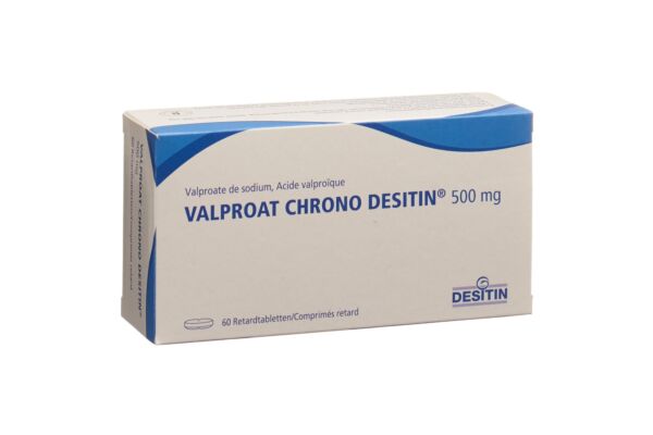 Valproat Chrono Desitin cpr ret 500 mg 60 pce