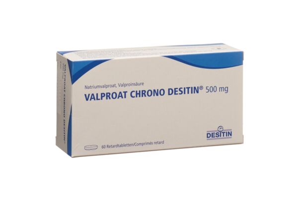 Valproat Chrono Desitin cpr ret 500 mg 60 pce