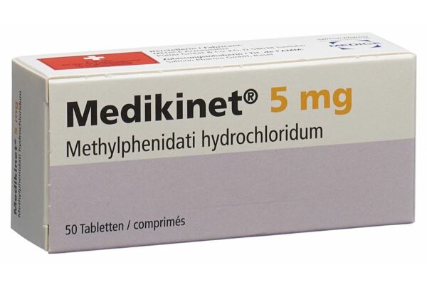 Medikinet Tabl 5 mg 50 Stk