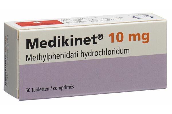 Medikinet Tabl 10 mg 50 Stk
