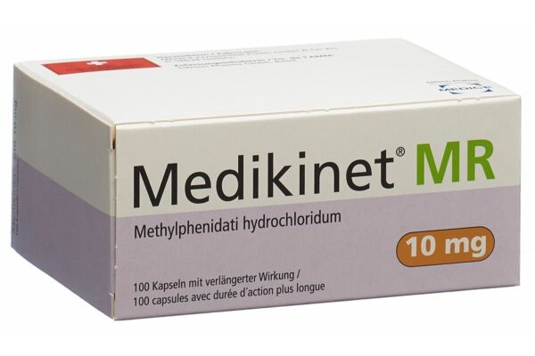 Medikinet MR caps 10 mg 100 pce