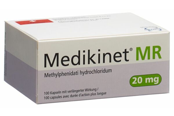 Medikinet MR caps 20 mg 100 pce