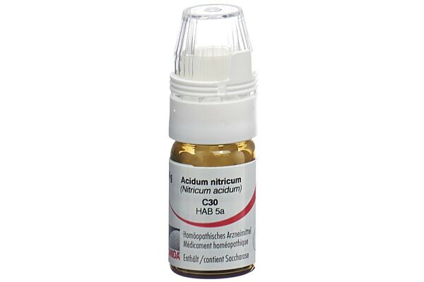 Omida Acidum nitricum Glob C 30 mit Dosierhilfe 4 g