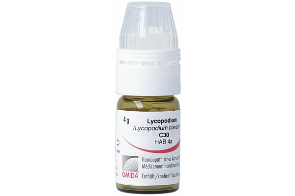 Omida Lycopodium Glob C 30 mit Dosierhilfe 4 g