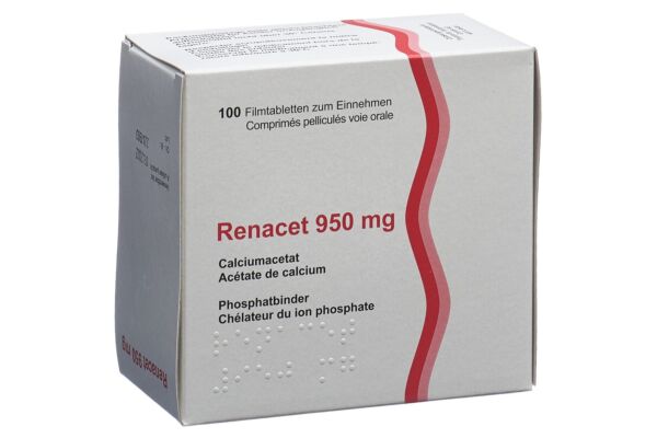 Renacet Filmtabl 950 mg 100 Stk
