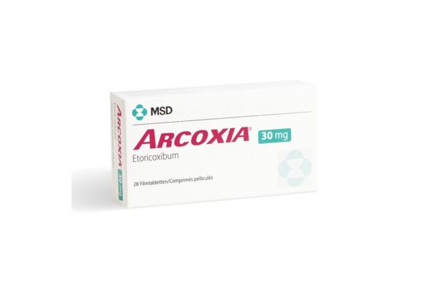 Arcoxia Filmtabl 30 mg 28 Stk