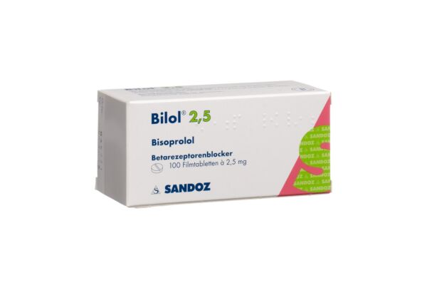 Bilol Filmtabl 2.5 mg 100 Stk