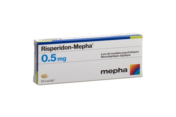 Risperidon-Mepha Lactab 0.5 mg 20 pce