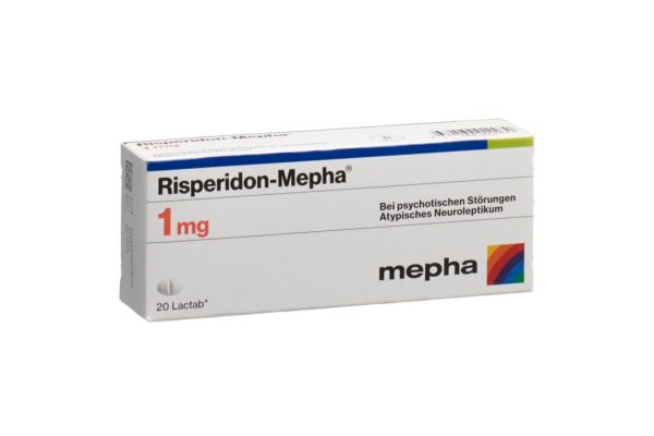Risperidon-Mepha Lactab 1 mg 20 Stk